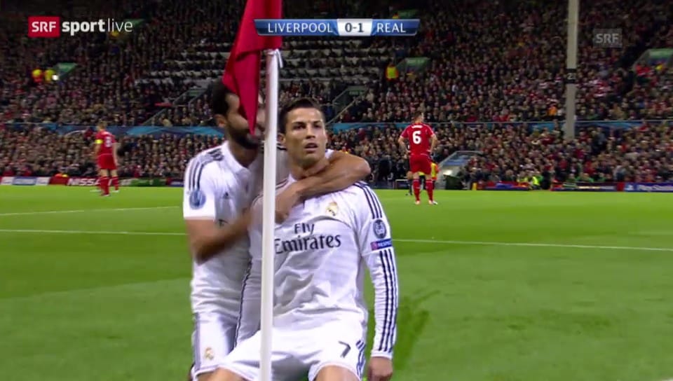 Ronaldo trifft an der Anfield Road