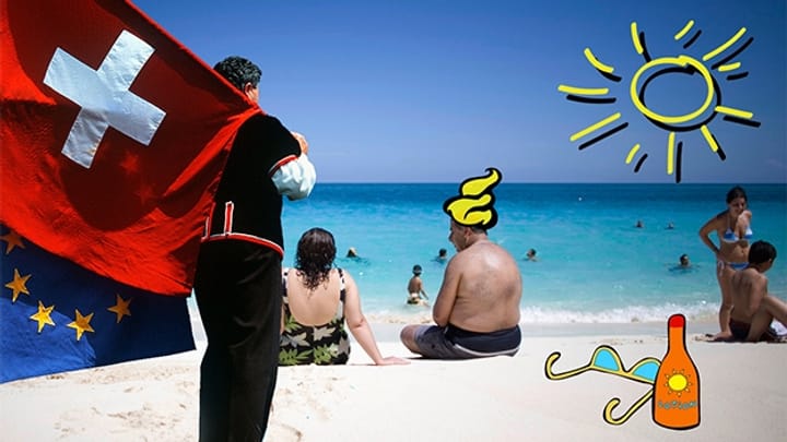 Ferientipp 2: Strandverkäufer in die Flucht fragen