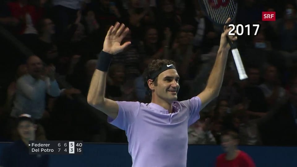 Federers 10 Basel-Siege im Video