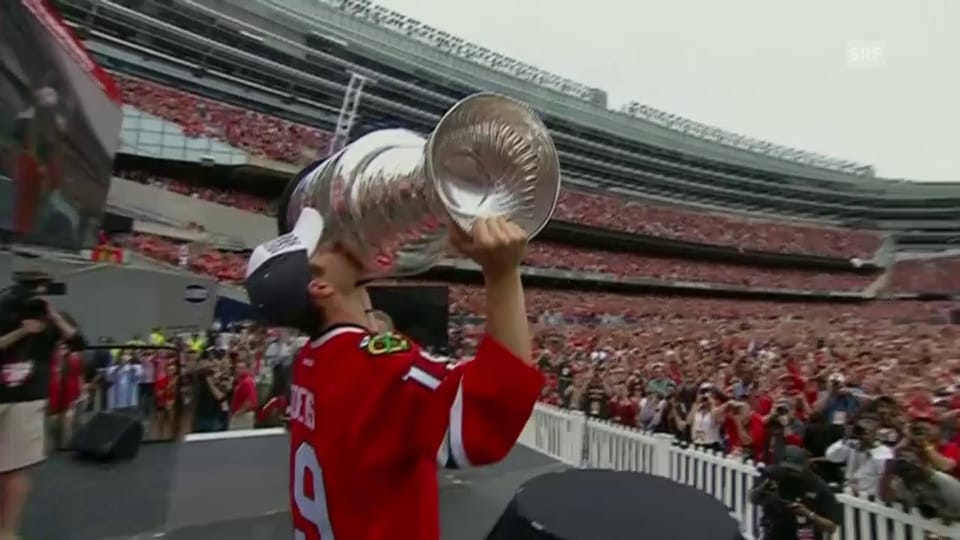 Chicago feiert seine Stanley-Cup-Helden 