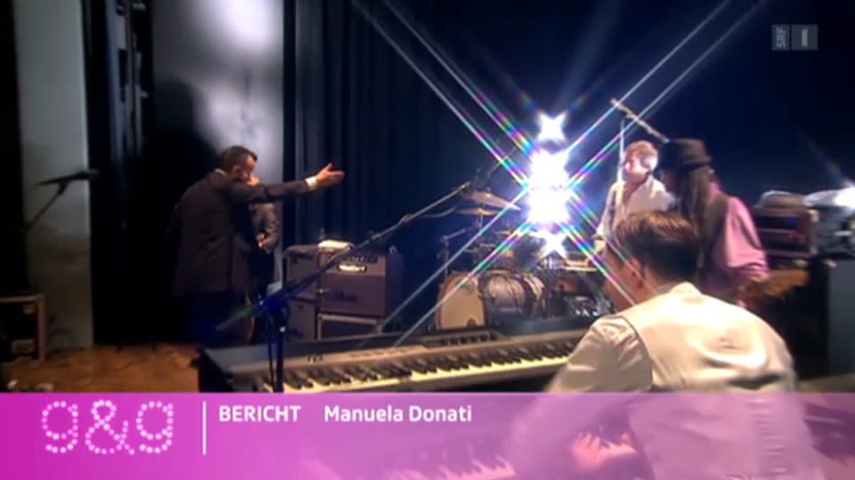 Hendrix Ackle am Piano auf Tournee mit Philipp Fankhauser
