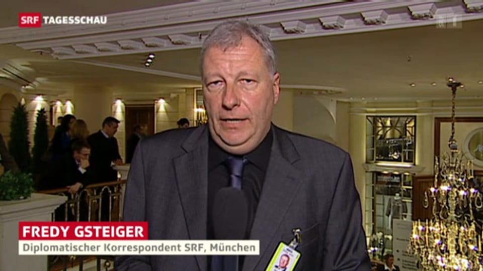 SRF-Korrespondent Fredy Gsteiger über die Themen der Sicherheitskonferenz