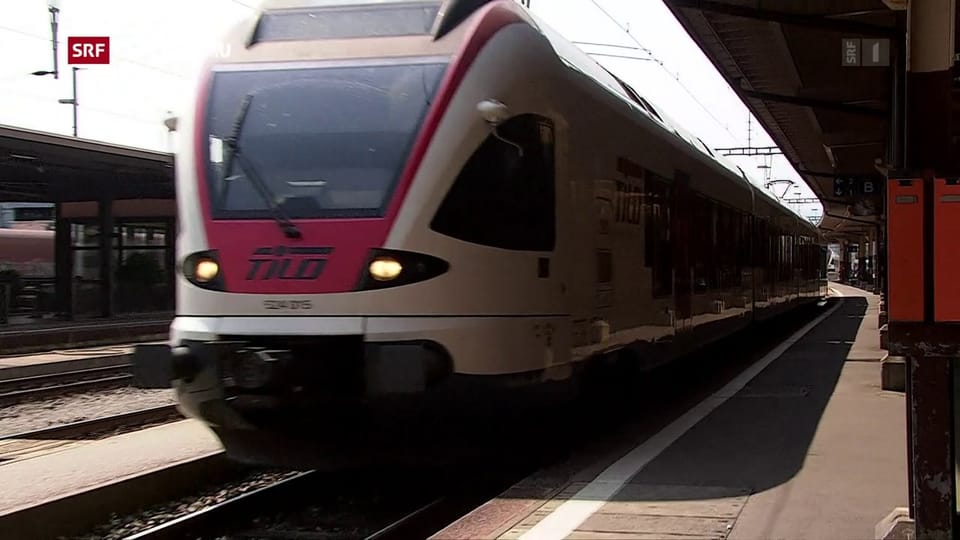 Bahnverkehr zwischen der Schweiz und Italien wird eingestellt
