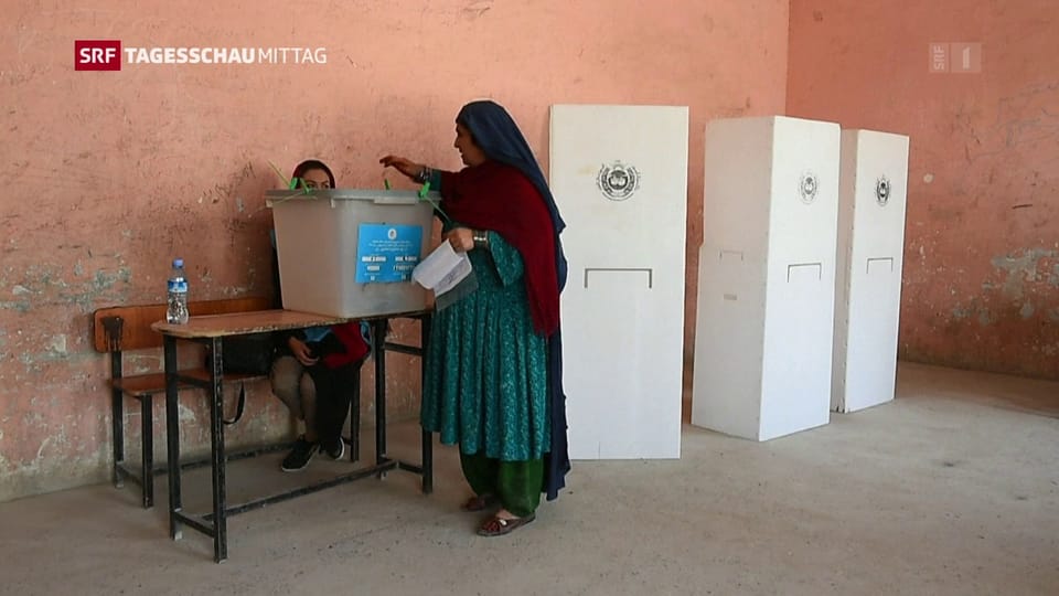 Afghanistan: Wahlen unter höchsten Sicherheitsmassnahmen