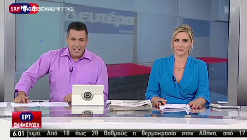 Mit dem Sender ERT löst Tsipras ein Wahlversprechen ein
