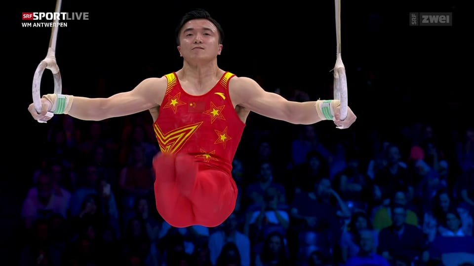 Liu zum 2. Mal Weltmeister an den Ringen