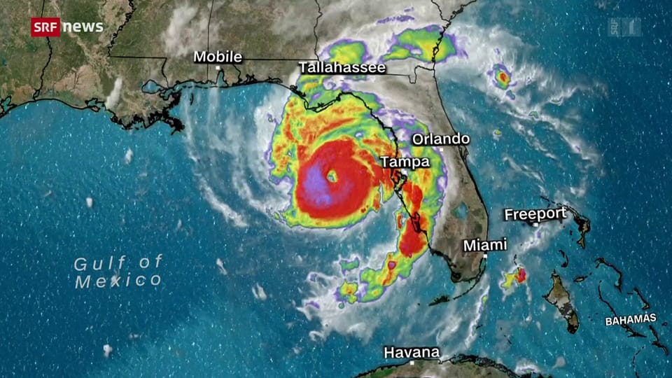 Hurrikan «Idalia» trifft an der Westküste Floridas auf Land