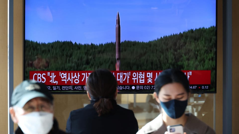 Südkorea regiert auf nordkoreanische Rakete