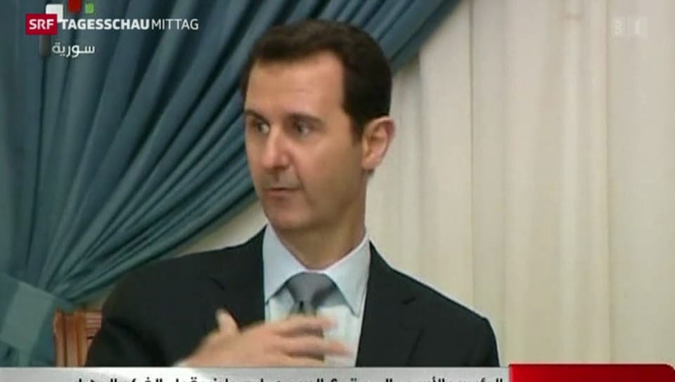 Al-Assad pocht auf Machterhalt