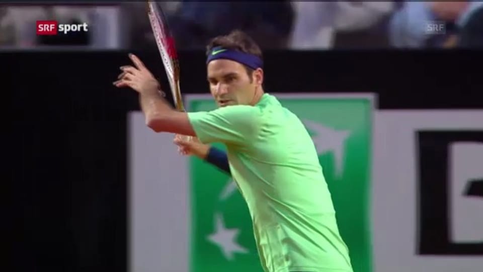 Federer steht im Rom-Final («sportaktuell»)