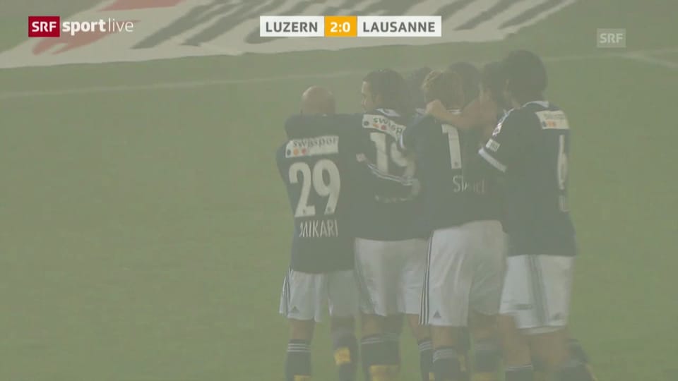Spielbericht Luzern - Lausanne («sportlive»)