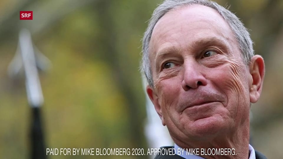 Aus dem Archiv: Ausschnitt aus der Präsidentschaftskampagne von Michael Bloomberg