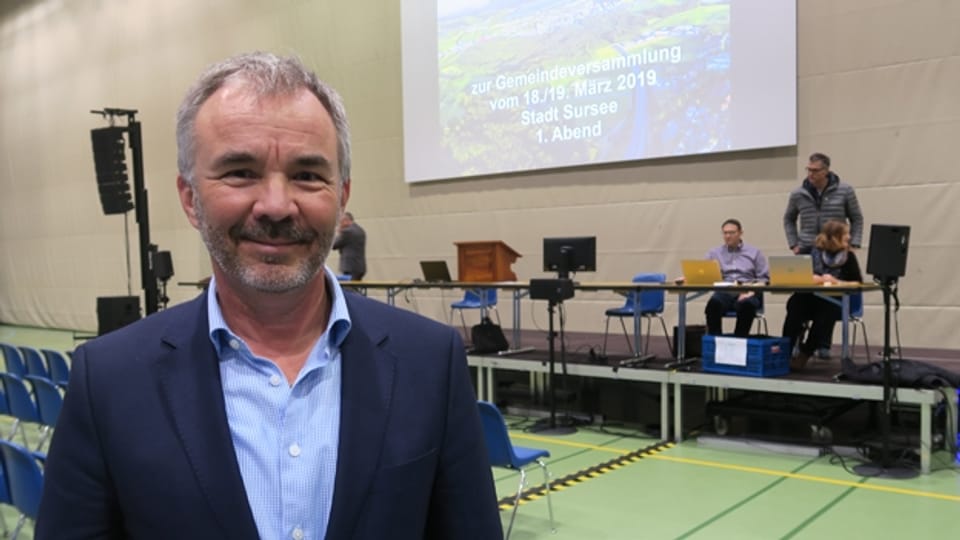 Beat Leu, Stadtpräsident von Sursee: «Wir müssen Eingangskontrollen durchführen.»