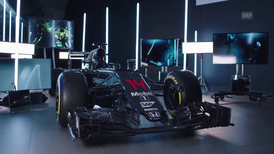 McLarens neuer MP4-31 im Video (Quelle: SNTV)