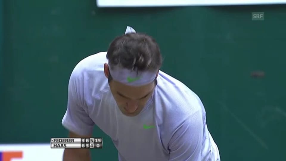 Federer - Haas: Höhepunkte («sportlive»)