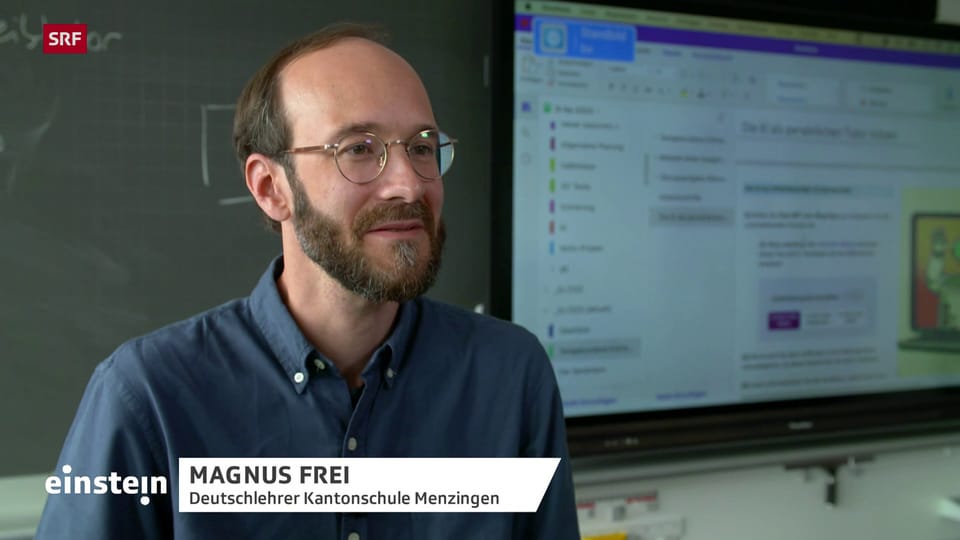 Archiv: Magnus Frei macht sich keine Sorgen, dass ChatGPT das Aufsatzschreiben übernimmt