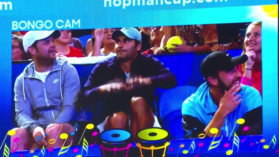 Hopman Cup 2017: Federer brilliert bei der «Bongo-Cam»