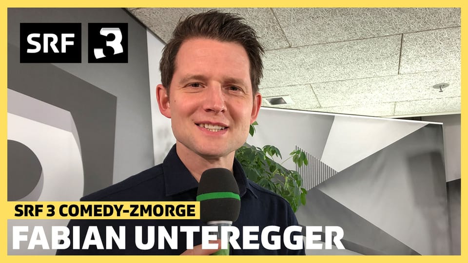 Fabian Unteregger am Comedy-Zmorge | Comedy-Zmorge | Radio SRF 3