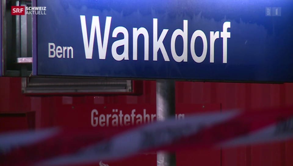 Schwerer Unfall am Bahnhof Bern Wankdorf