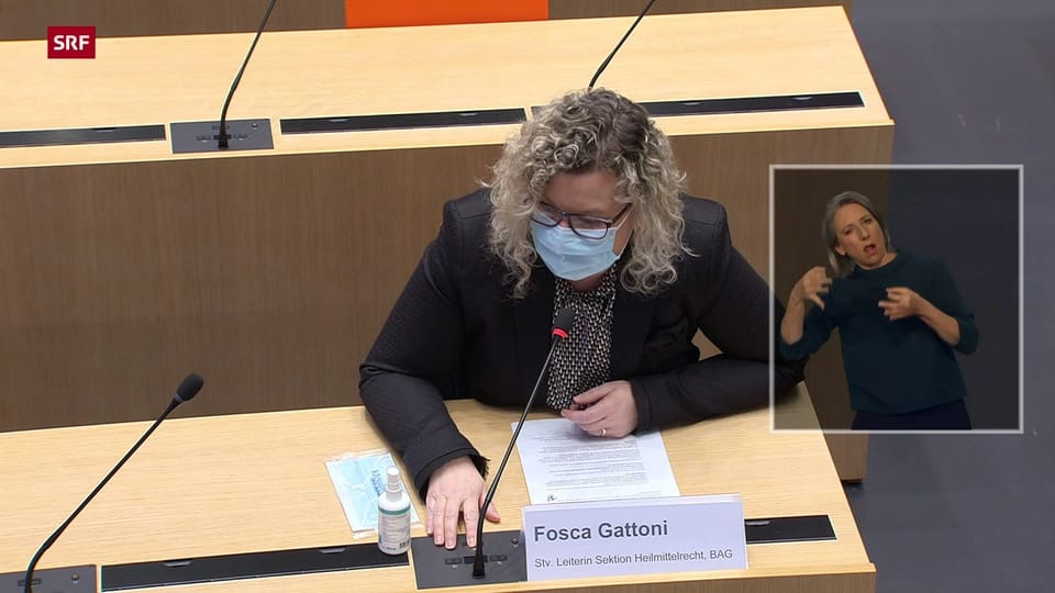 Fosca Gattoni vom BAG erklärt, warum Spucktests in der Schweiz noch nicht zugelassen sind.