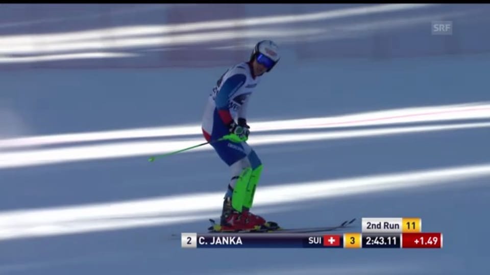 Slalomlauf von Carlo Janka