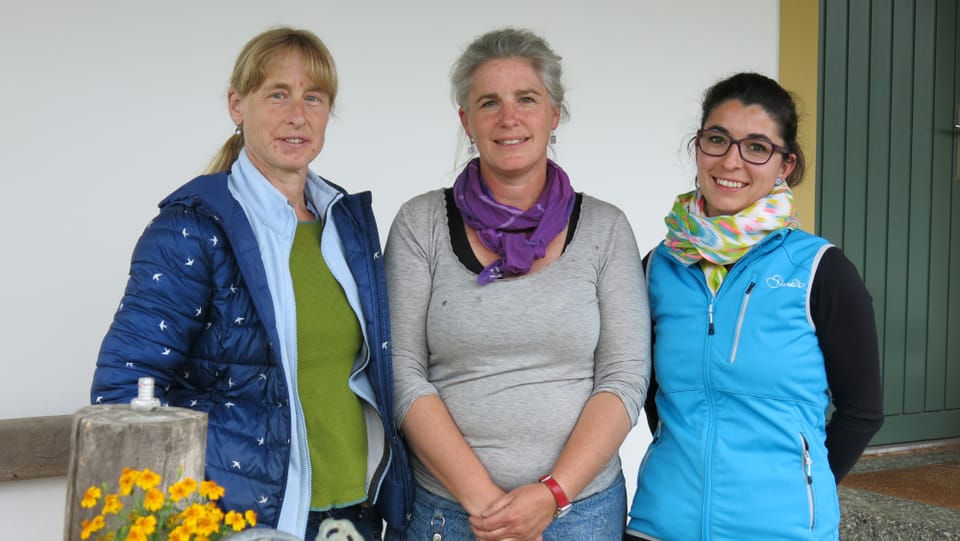 Marianne Lerch, Nadia Graber und Evelyne Gasser sind drei Bäuerinnen aus dem Baselbiet. Sie erzählen, wie ihr Streiktag aussieht.