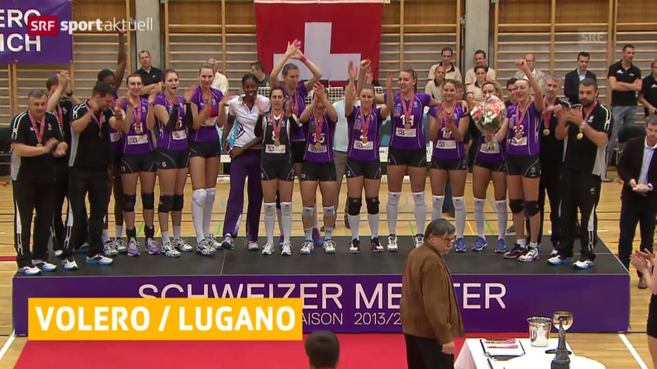 Volero und Lugano sind Meister («sportaktuell»)