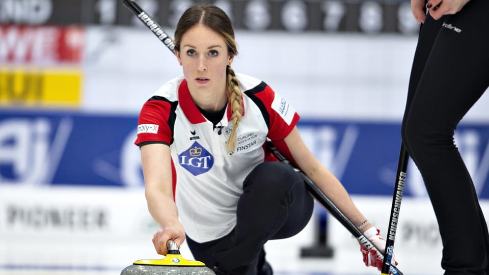 Melanie Barbezat macht die Schweizer Curlerinnen fit