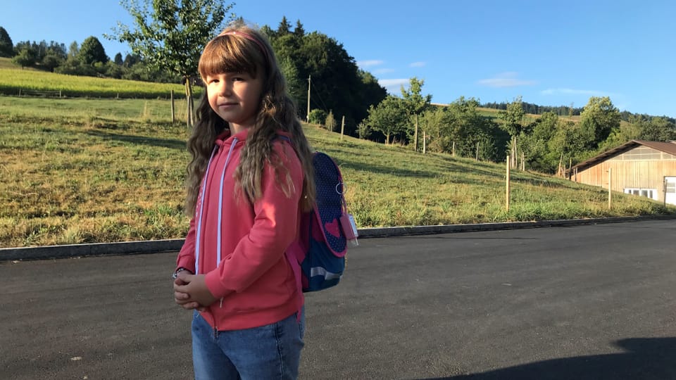 Für Viktoria aus der Ukraine beginnt das neue Schuljahr
