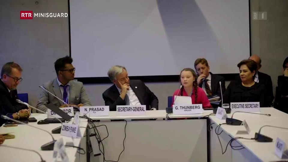 Greta Thunberg ha duvrà clers pleds a la conferenza dal clima