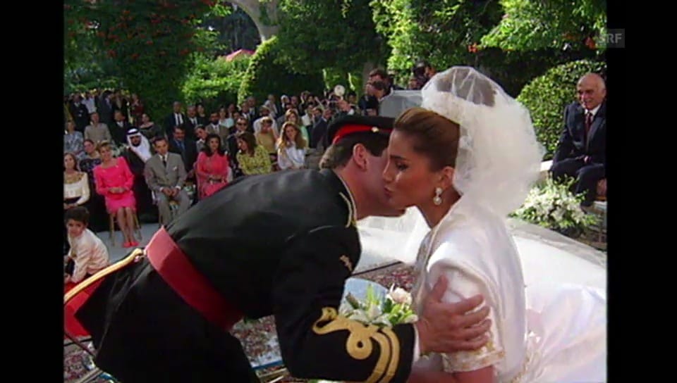 10. Juni 1993: Hochzeit von Rania und Prinz Abdullah