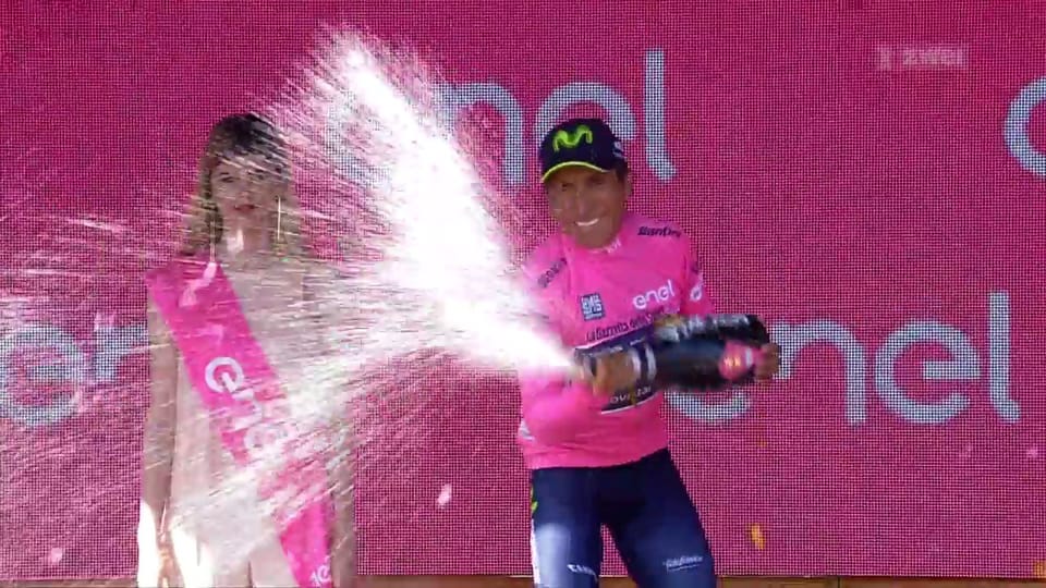 Quintana fährt wieder in rosa
