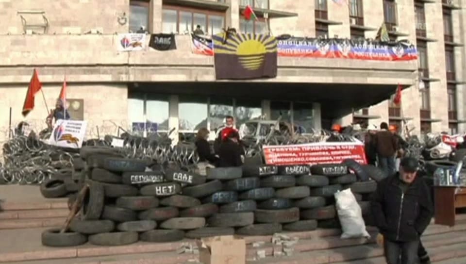 8.4. Barrikaden in Donezk (unkommentiert) 