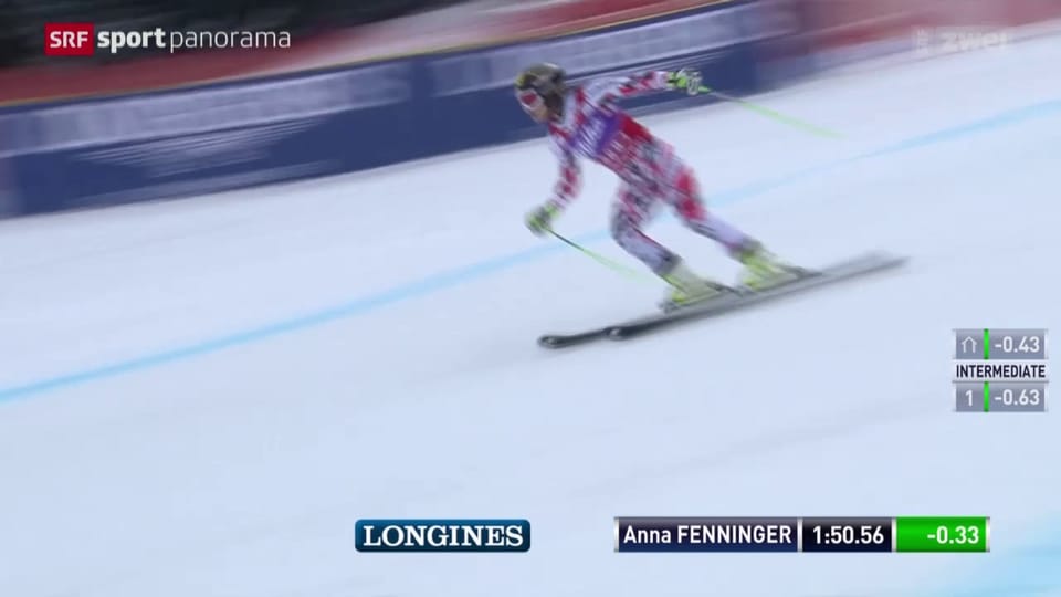 Dreifacher Triumph für Anna Fenninger