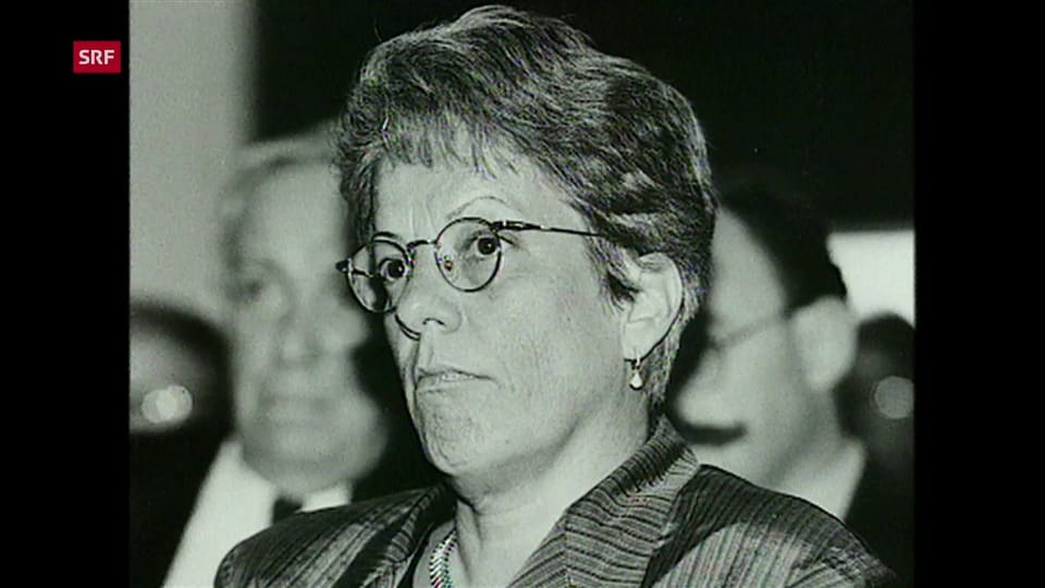 Carla del Ponte wurde 1999 Bundesanwältin. Die Rundschau sendete ein Porträt über sie.