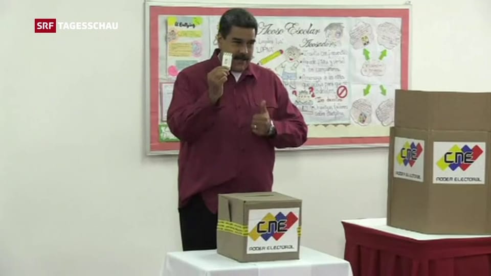 Krisengebeuteltes Venezuela hat die «Wahl»