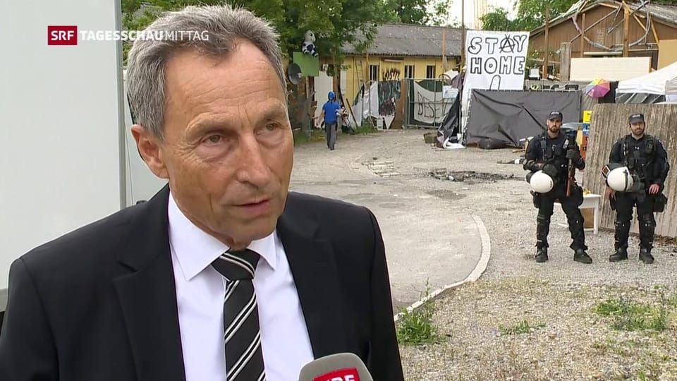 Marco Cortesi, Stadtpolizei Zürich: «Das Aufgebot war notwendig»