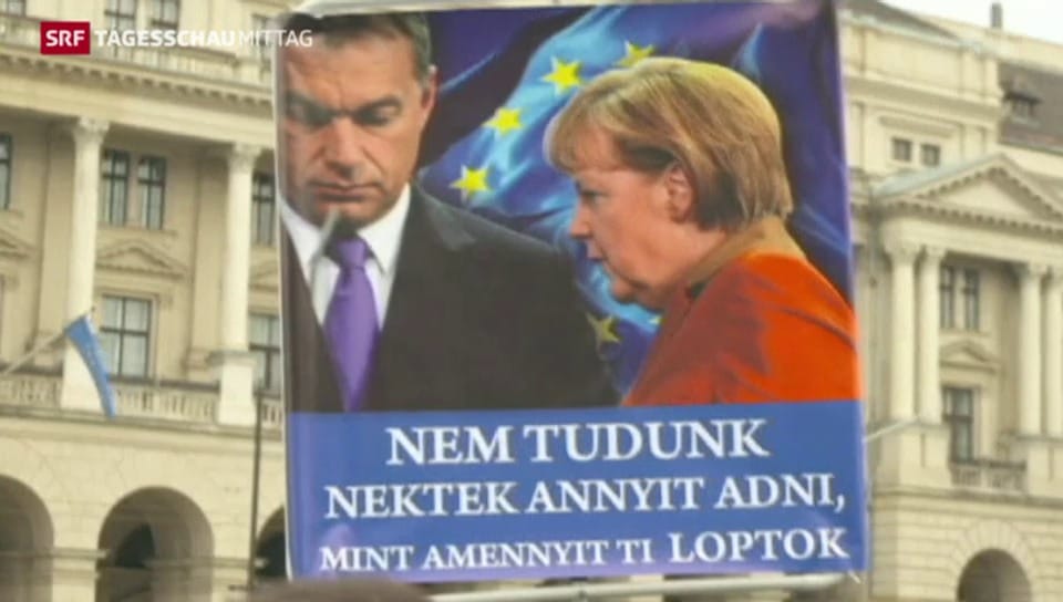 Angela Merkel in Budapest