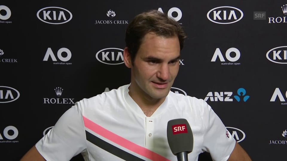 Federer: «Es war durchgehend hart für mich»