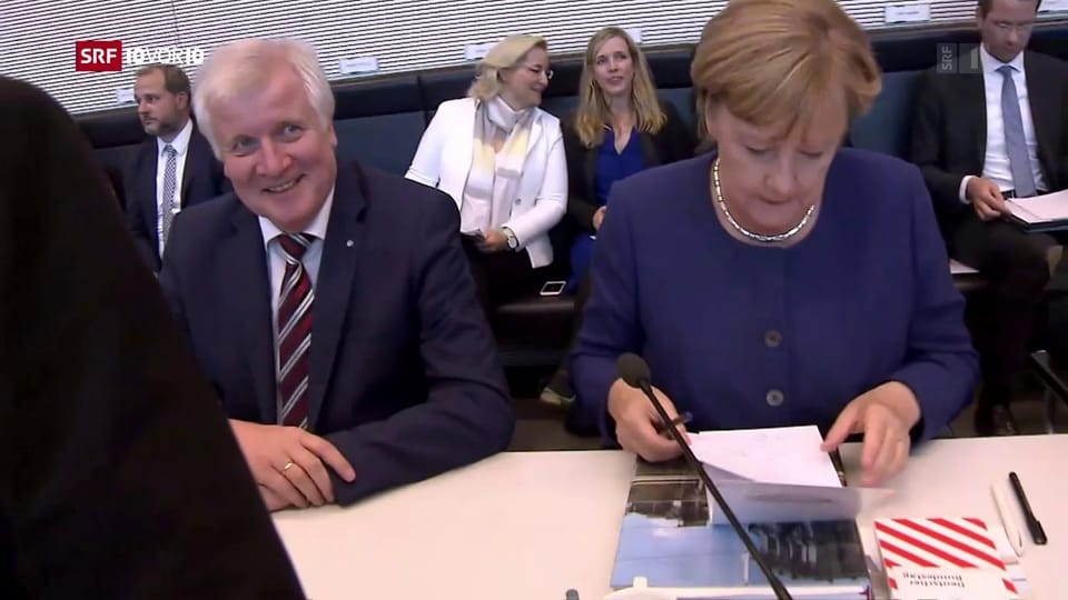 Der Machtkampf zwischen Merkel und Seehofer