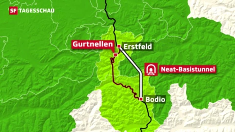 Gotthard bald nur noch von regionaler Bedeutung?
