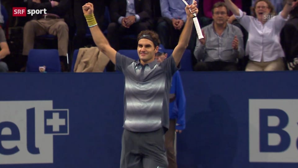 Swiss Indoors: Federer - Pospisil («sportaktuell»)