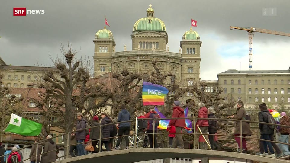 Berner Ostermarsch – Demonstration gegen Aufrüstung