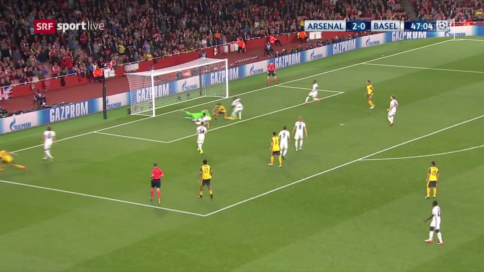 Arsenal - Basel: Die Live-Highlights