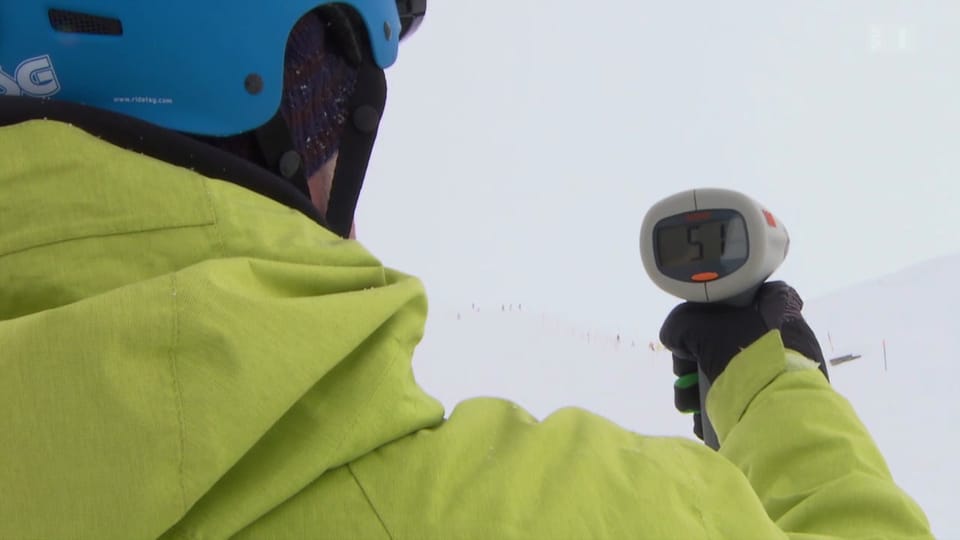 Rasen auf der Piste: Skifahrer unterschätzen Gefahr