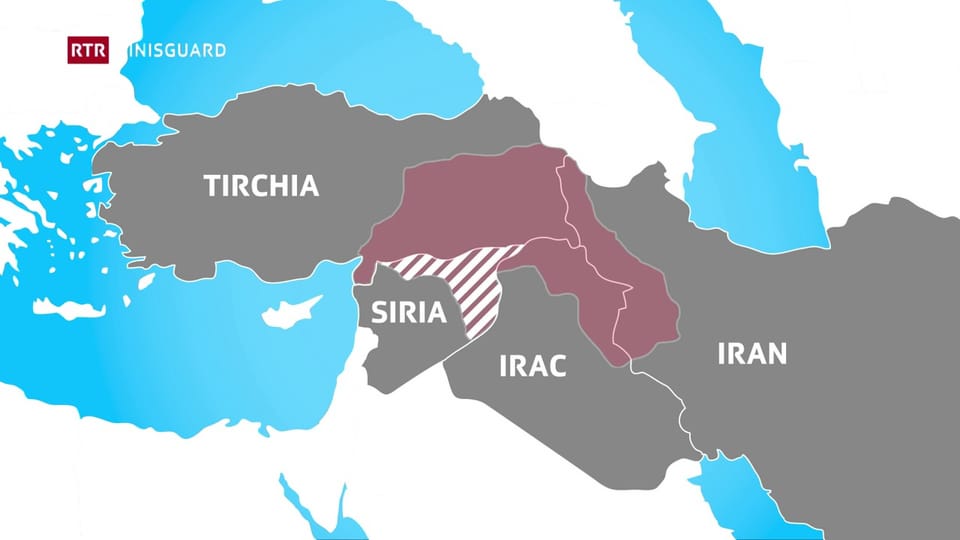Conflict da guerra tranter Siria e Tirchia