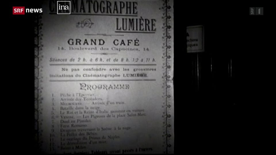 Vor 125 Jahren: Erste Kinovorführung der Brüder Lumière