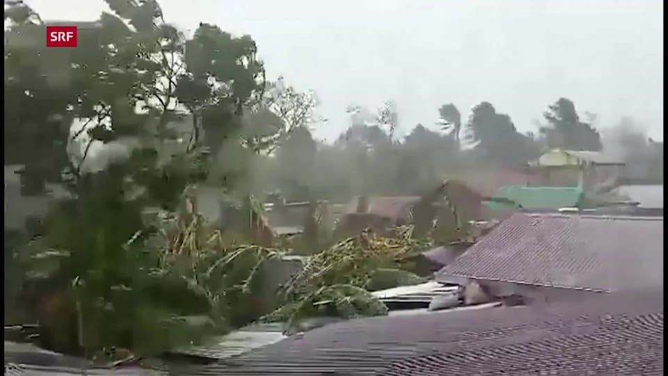 Taifun «Goni» wütet auf den Philippinen
