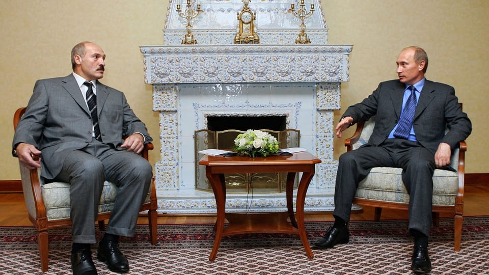 Putin und Lukaschenko: Ungleiche Partner
