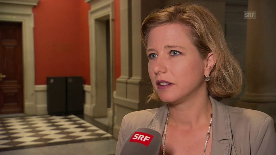 Christa Markwalder (FDP/BE): «Grösstes Risiko ist, nichts zu machen»